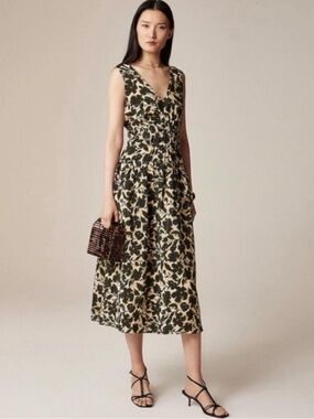 NWT J.Crew Hyacinth floral dress, size XS